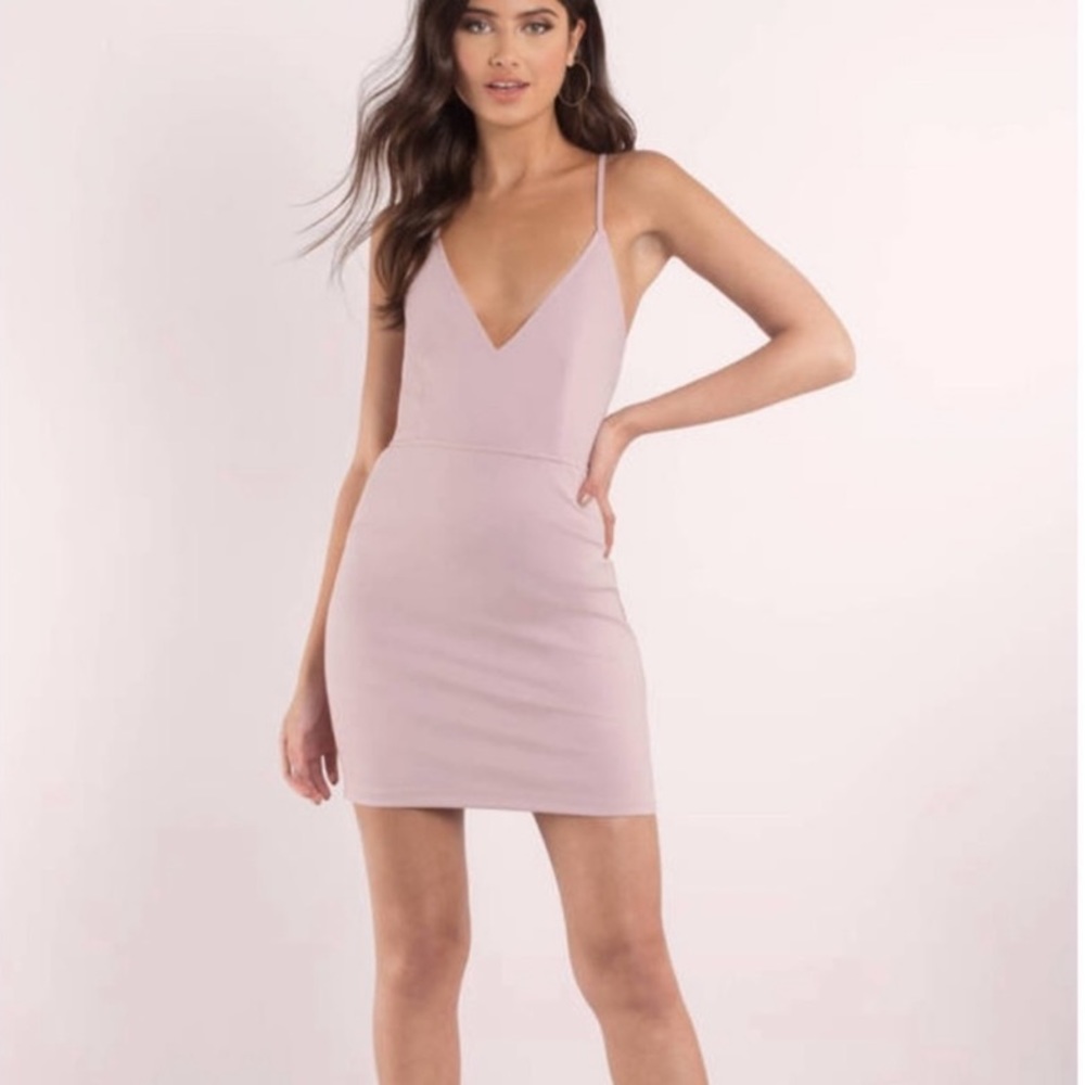 Tobi Mauve Bodycon Dress